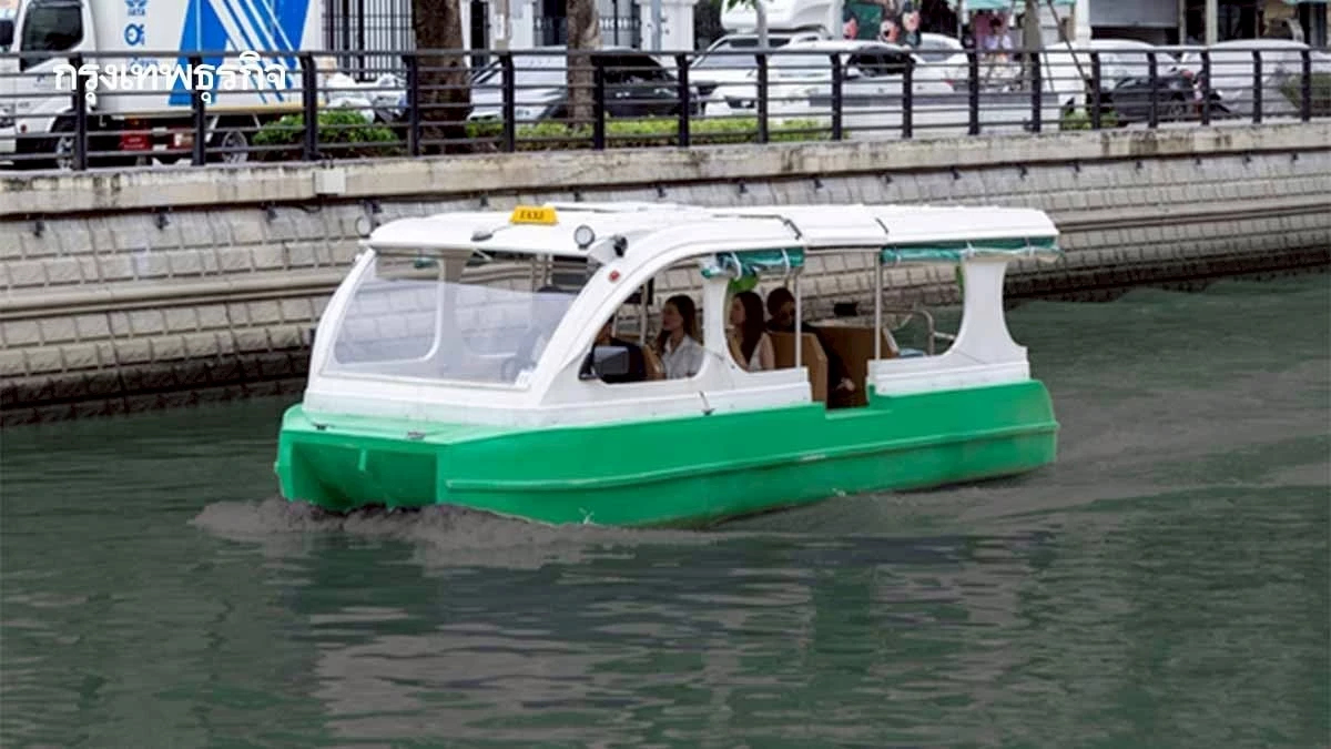 กทม. เร่งสร้างแหล่งท่องเที่ยวใหม่ คลองโอ่งอ่าง พร้อม Water Taxi