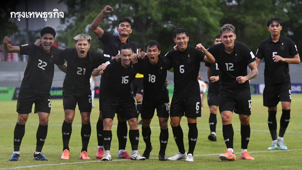 ผลบอล ทีมชาติไทย ชนะ ศรีลังกา 4-0 ศึก เอเชียนคัพ รอบคัดเลือก นัดที่ 5