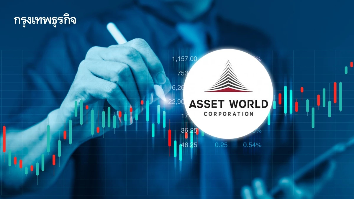 AWC กำไร Q3/68 โต 0.8% แตะ 1,148 ล้านบาท รายได้รวมพุ่ง 7% รับพอร์ตอสังหาฯ แข็งแกร่ง
