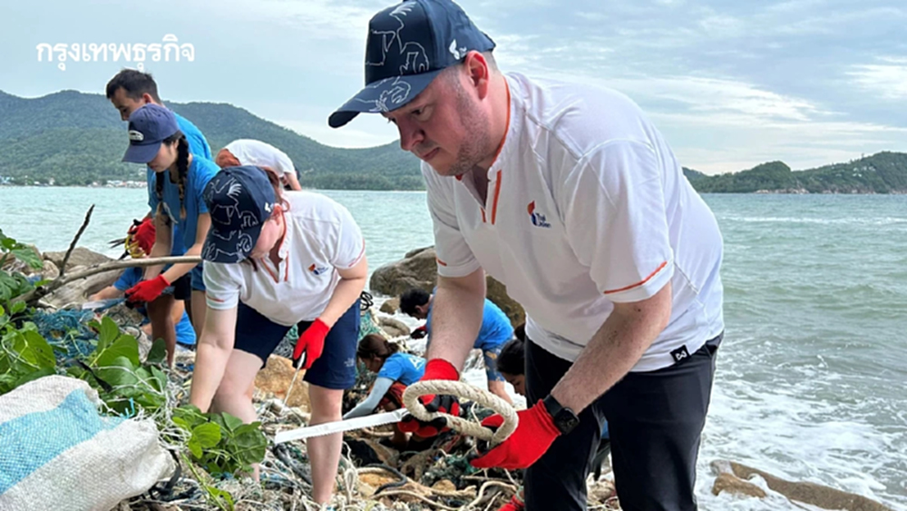 ไทยยูเนี่ยน ร่วม ARRI ใช้โดรนแก้ปัญหาขยะในทะเล