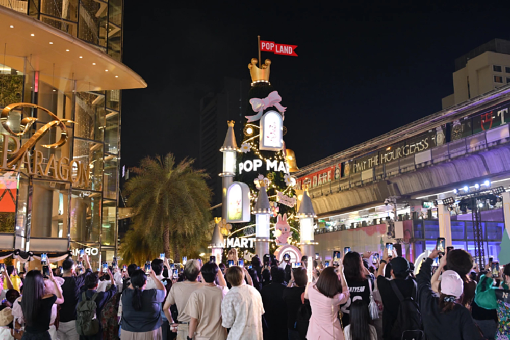 POP MART ชูคาแรกเตอร์ระดับไอคอนิก เนรมิตแลนด์มาร์กสุดป๊อป ใจกลางกรุงเทพฯ