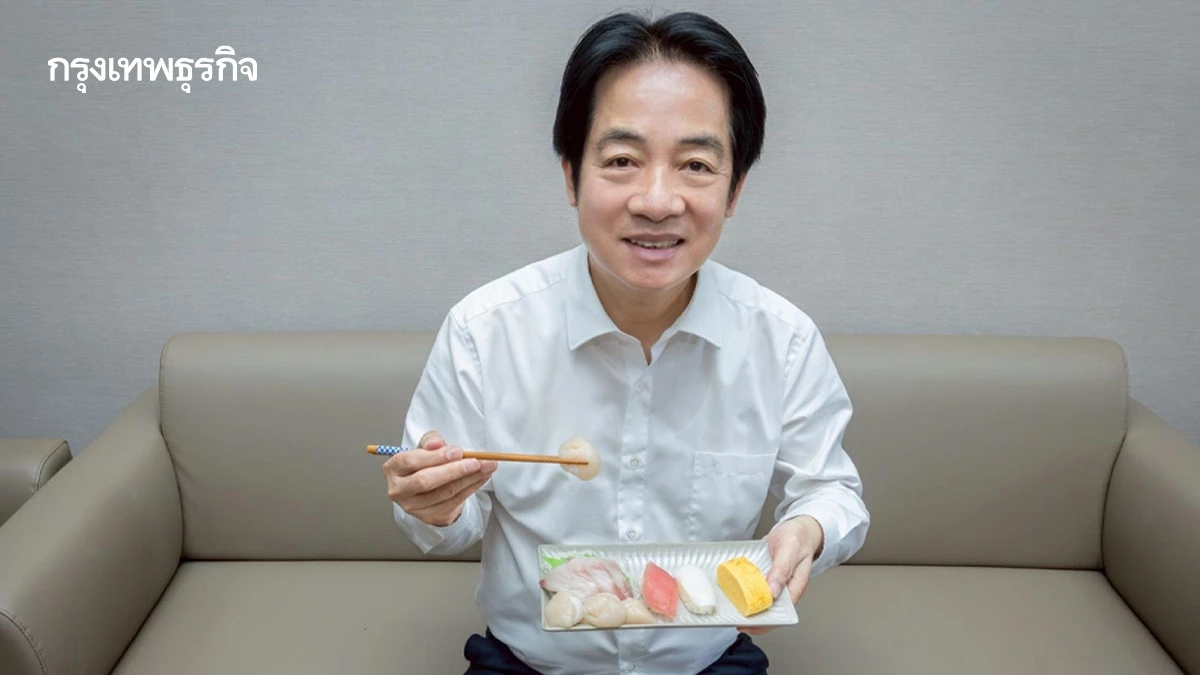 ประธานาธิบดีไต้หวันโพสต์ภาพกินซูชิ'สนับสนุนญี่ปุ่น'