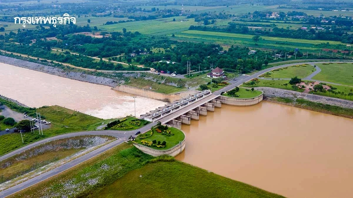 'เขื่อนป่าสักชลสิทธิ์' เพิ่มระบายน้ำ ประชาชนเฝ้าระวังใกล้ชิด