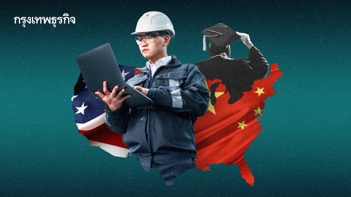 จีนปั้นบัณฑิต STEM หลายล้านคนต่อปี สหรัฐพึ่งนักวิจัยจีน 38% ชิงหวาผู้นำสิทธิบัตรเอไอ