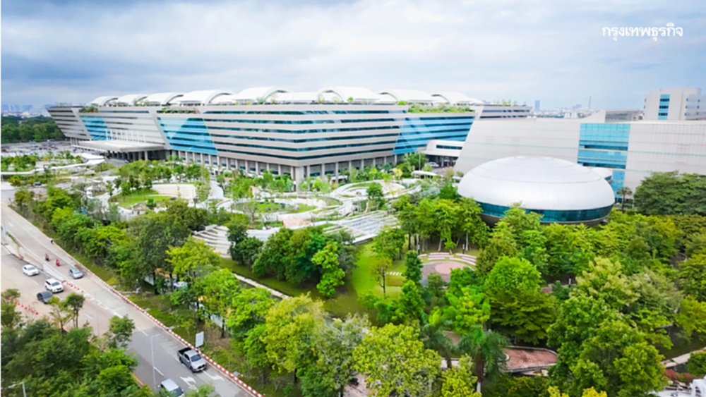 TGO มอบใบรับรองลดก๊าซเรือนกระจก เทียบปลูกต้นไม้ 1 แสนต้นต่อปี ในศูนย์ราชการฯ แจ้งวัฒนะ