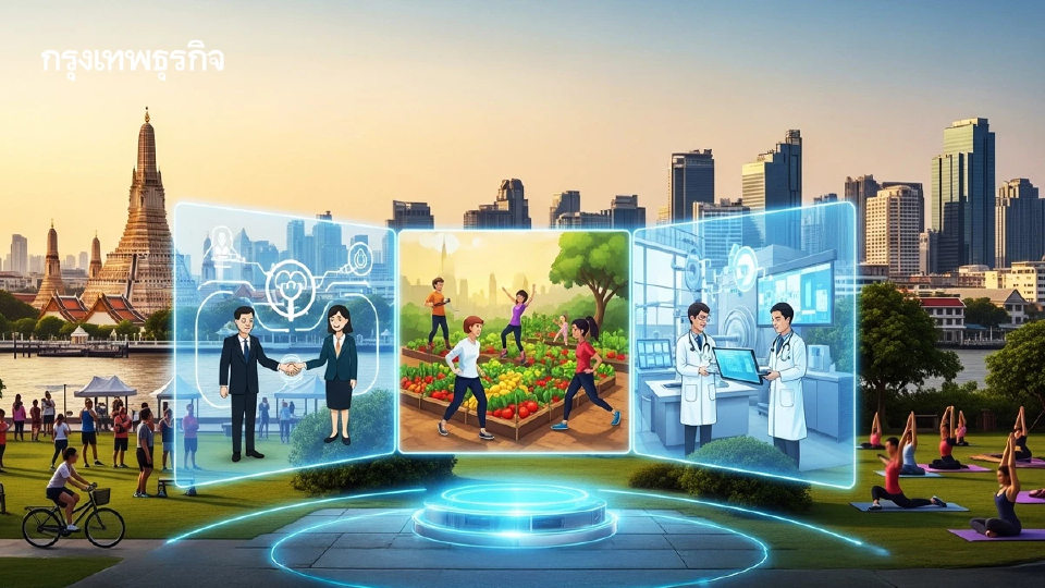 Bangkok, City for Better Health 3 ประสานสร้างสุขภาพคนเมืองพ้นโรคอ้วน