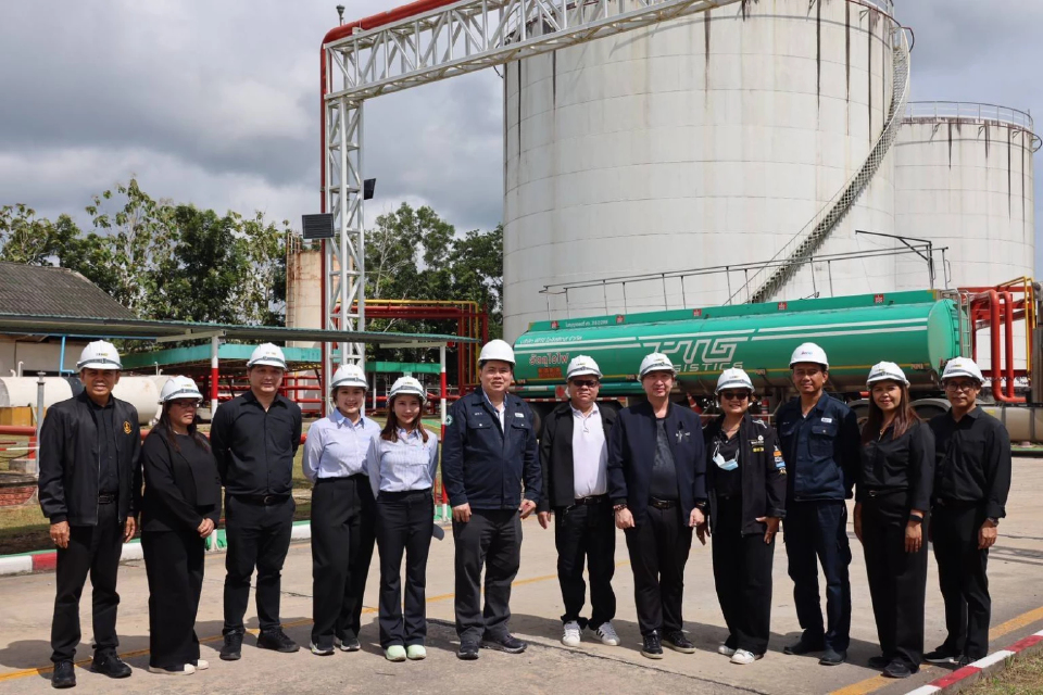 สกนช. ลุยชุมพร เปิดคลังกระจายน้ำมัน ย้ำบทบาทรักษาเสถียรภาพราคาพลังงาน