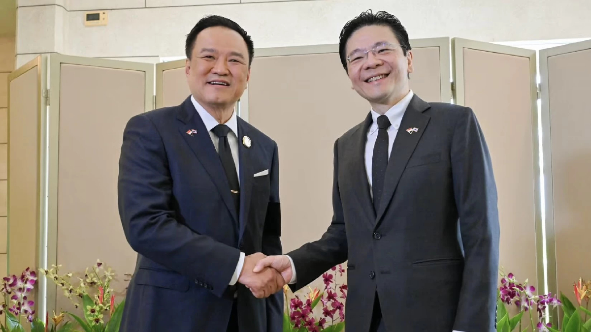 ‘อนุทิน’ ถกทวิภาคี ‘นายกฯสิงคโปร์’ ขอรับความร่วมมือปราบ ‘สแกมเมอร์’