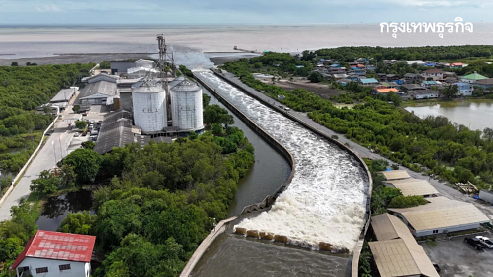 เขื่อนเจ้าพระยา ระบายน้ำ 2,880 ลบ.ม./วินาที น้ำเหนือลดต่อเนื่อง