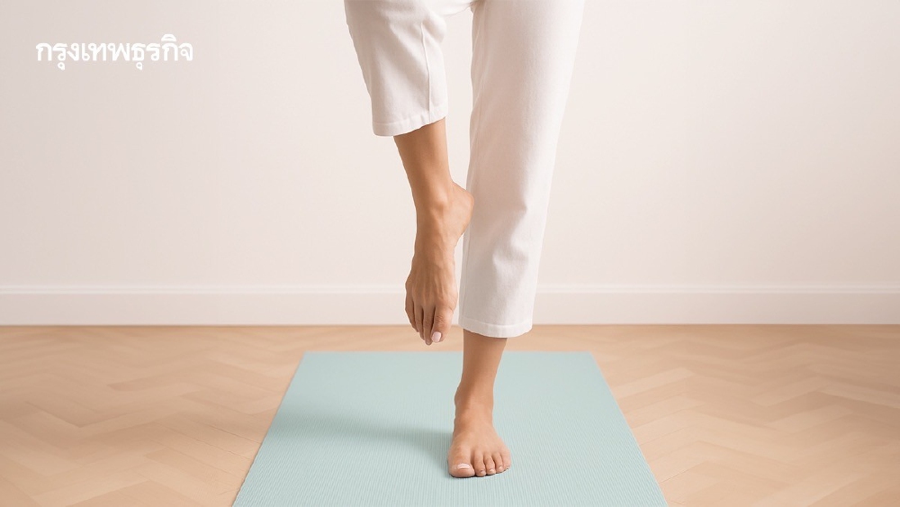 .ยืนขาข้างเดียวได้ 10 วินาที = โอกาสอายุยืนกว่าคนที่ทำไม่ได้.