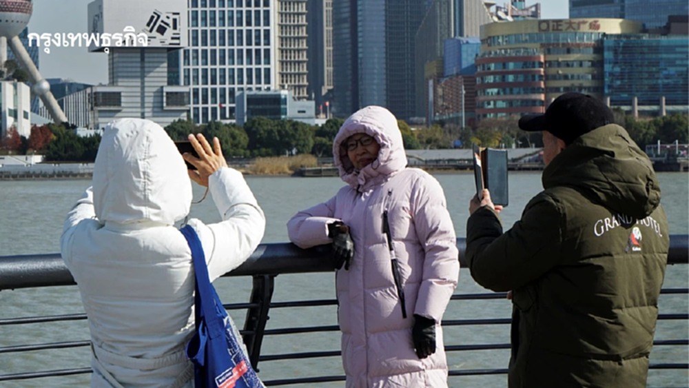 คลื่นความหนาวระลอกแรกมาแล้ว จีนจ่ออุณหภูมิลดวูบทั่วประเทศ