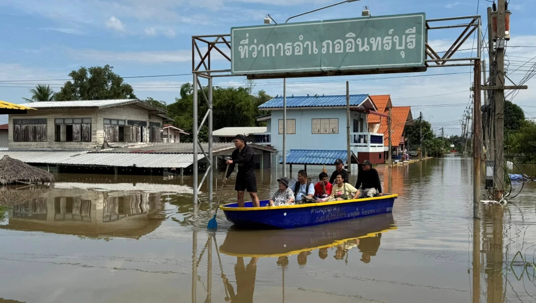 อัปเดตสถานการณ์น้ำท่วม สิงห์บุรี ล่าสุด ท่วมกว่า 640 ครัวเรือน