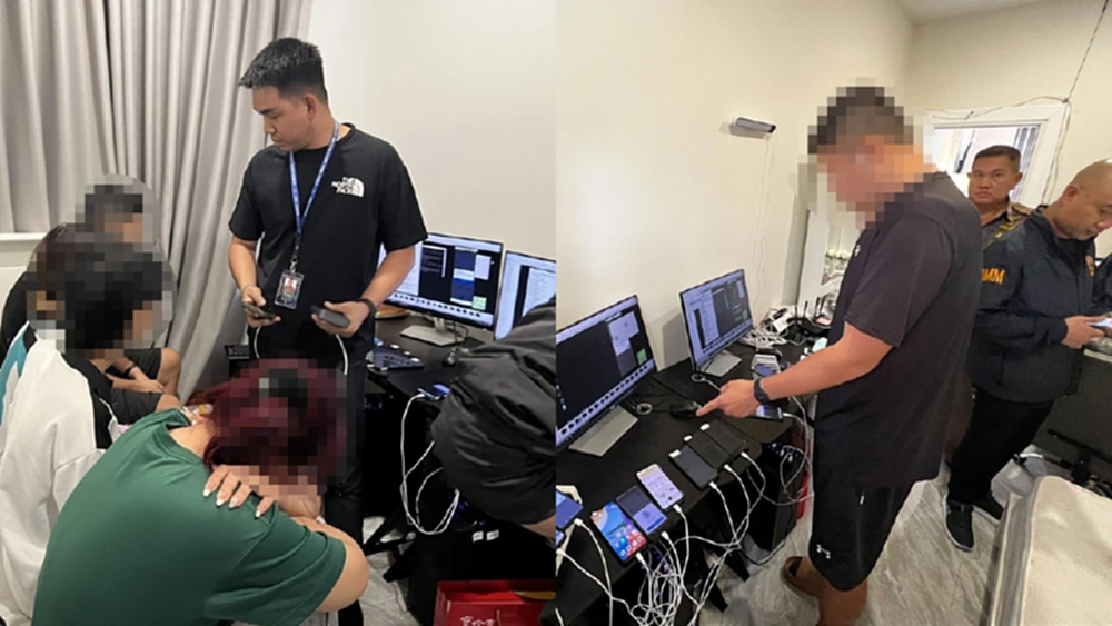 ทลายเว็บพนันใหญ่ เงินหมุนเวียน 1.2 พันล้าน บุกจับบอสพร้อมแก๊ง