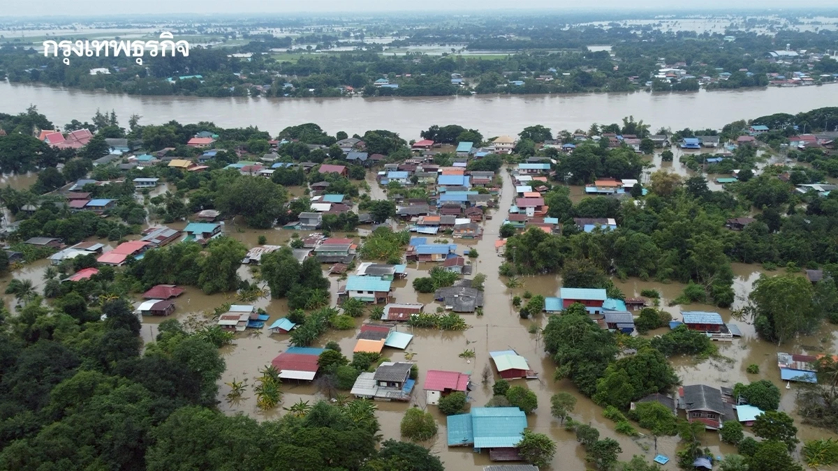 8-10 พ.ย.นี้ 'น้ำเจ้าพระยา-น้ำน้อย' ล้นตลิ่ง เร่งยกของขึ้นที่สูง