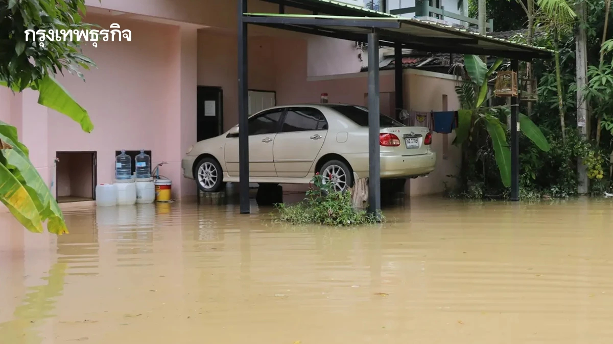 'คลองอู่ตะเภา' วิกฤต น้ำสูงกว่าปี 53 สทนช. สั่ง อพยพ ก่อนเที่ยงคืน