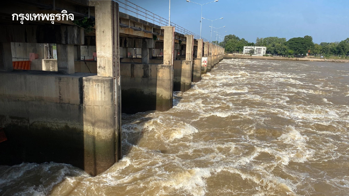 กรมชลฯ ทยอยปรับลดน้ำเจ้าพระยา ภาคใต้ฝนลด เร่งระบายน้ำคลี่คลายสถานการณ์