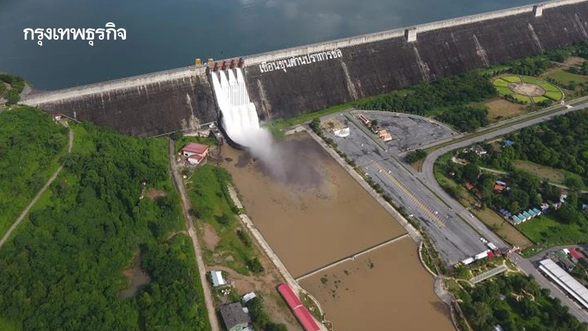 สยบข่าวลือ! 'เขื่อนขุนด่านปราการชล' ไม่ได้น้ำล้น เปิดระดับน้ำล่าสุด