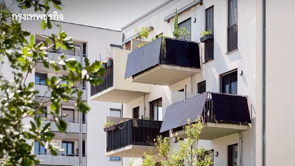 ‘เยอรมนี’ แห่ติด ‘โซลาร์เซลล์บนระเบียง’ ประหยัดค่าไฟฟ้า คืนทุนเร็ว