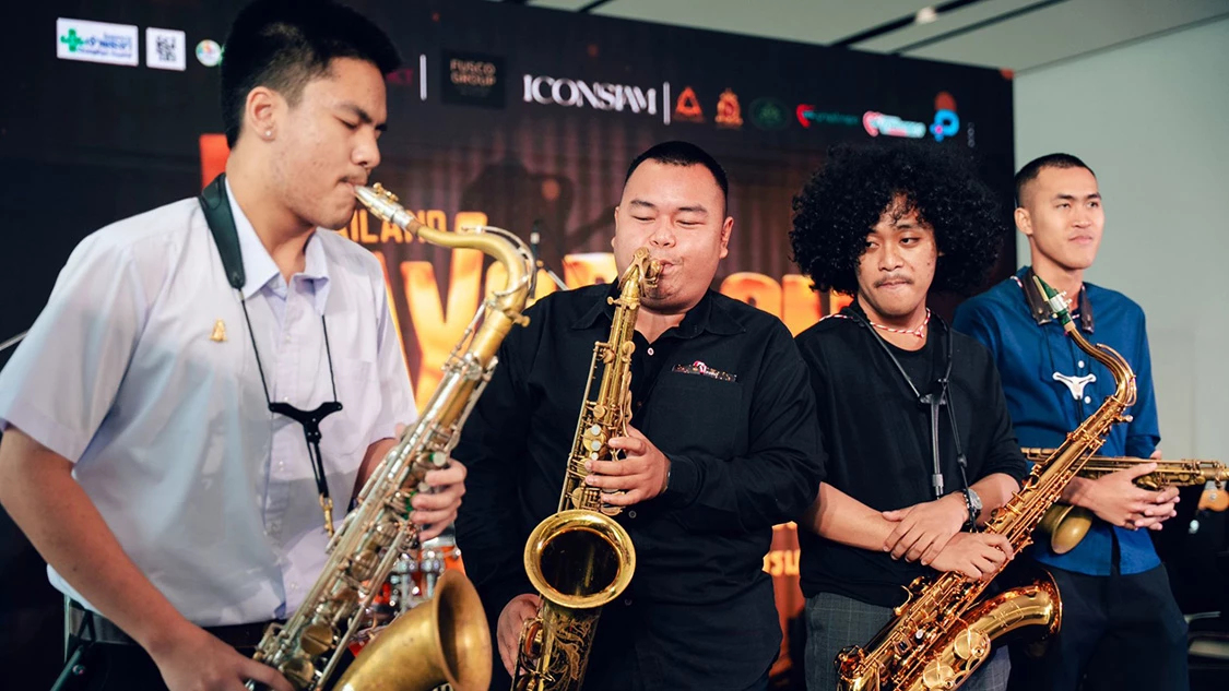 เยาวชนประชันแซ็กโซโฟน ในงาน Thailand Saxophone Competition 2025