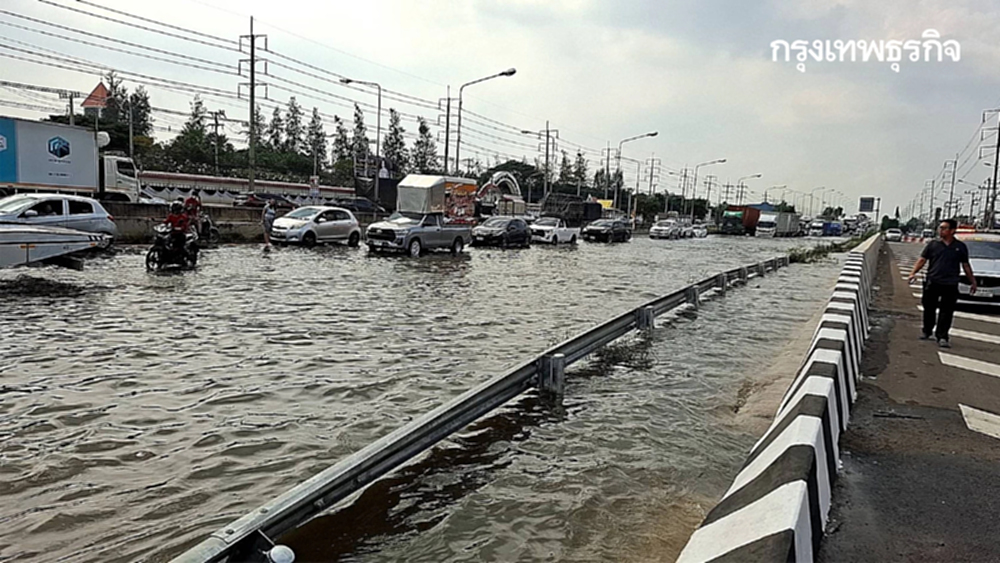 ปภ. ประกาศรายชื่อ 23 จังหวัด น้ำทะเลหนุนสูง น้ำท่วมถนนสัญจรลำบาก