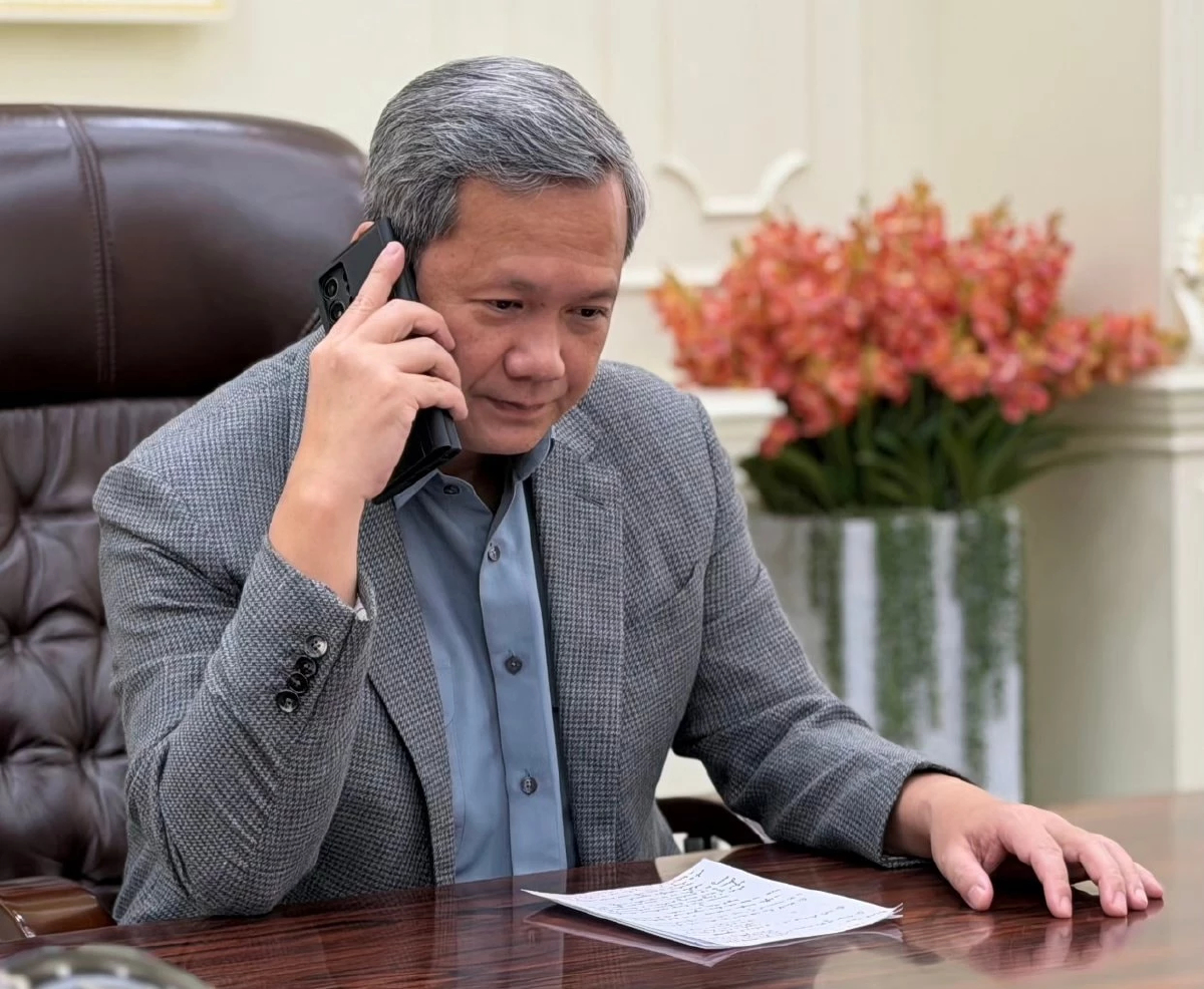 ‘ฮุน มาเนต’ ปลุกพลังสื่อสู้สมรภูมิข่าวสาร แนวรบใหม่กัมพูชา-ไทย