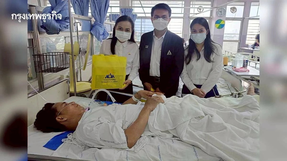 สปส. ดูแลแรงงาน จ.สมุทรปราการรับสิทธิตามกฎหมายประกันสังคม