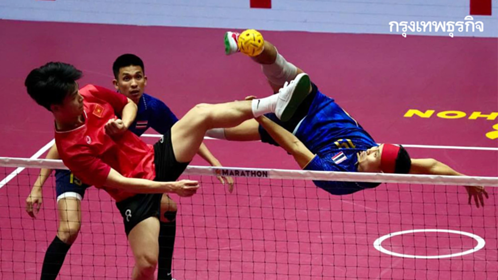 ตะกร้อไทย พ่าย เวียดนาม พลาดเหรียญทองซีเกมส์ทุกรายการในรอบ 20 ปี