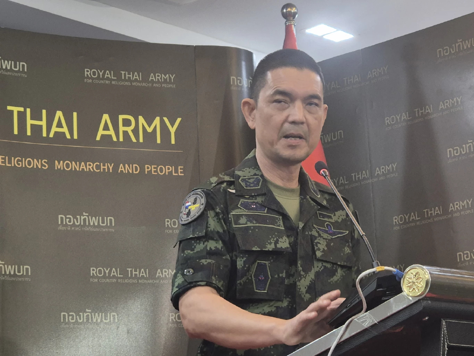 ทบ. ประณาม กัมพูชาโจมตีชุมชนพลเรือน ใช้กำลังไม่เลือกเป้าหมาย