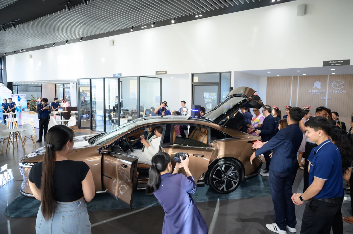 มาสด้า คาดยอดจองสิทธิ์ ‘Mazda6e’ อีวี รุ่นแรก ทะลุ 4,000 คัน