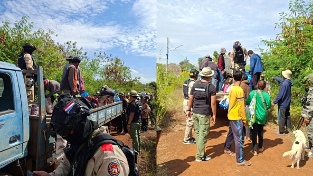 อดยาก! 30 ชาวกัมพูชาลักลอบเข้าเมือง ไทยรุดจับคาชายป่าชายแดนสระแก้ว