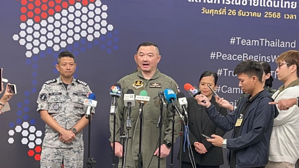 ทอ.เผยปฏิบัติการร่วมบก–อากาศ คุมพื้นที่ ‘บ้านหนองจาน’