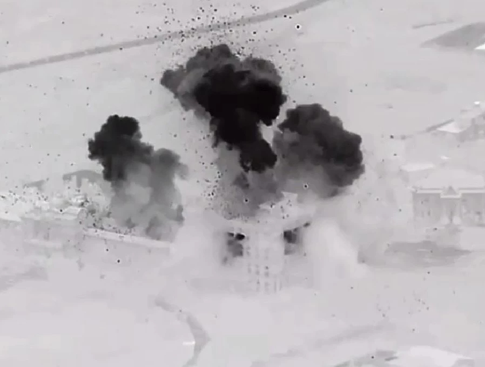 เปิดภาพF-16 ทิ้งบอมบ์ ทำลายเป้าหมายทางทหาร 'สะพานจัยจุมเนี้ยะ -บ่อนกาสิโน'