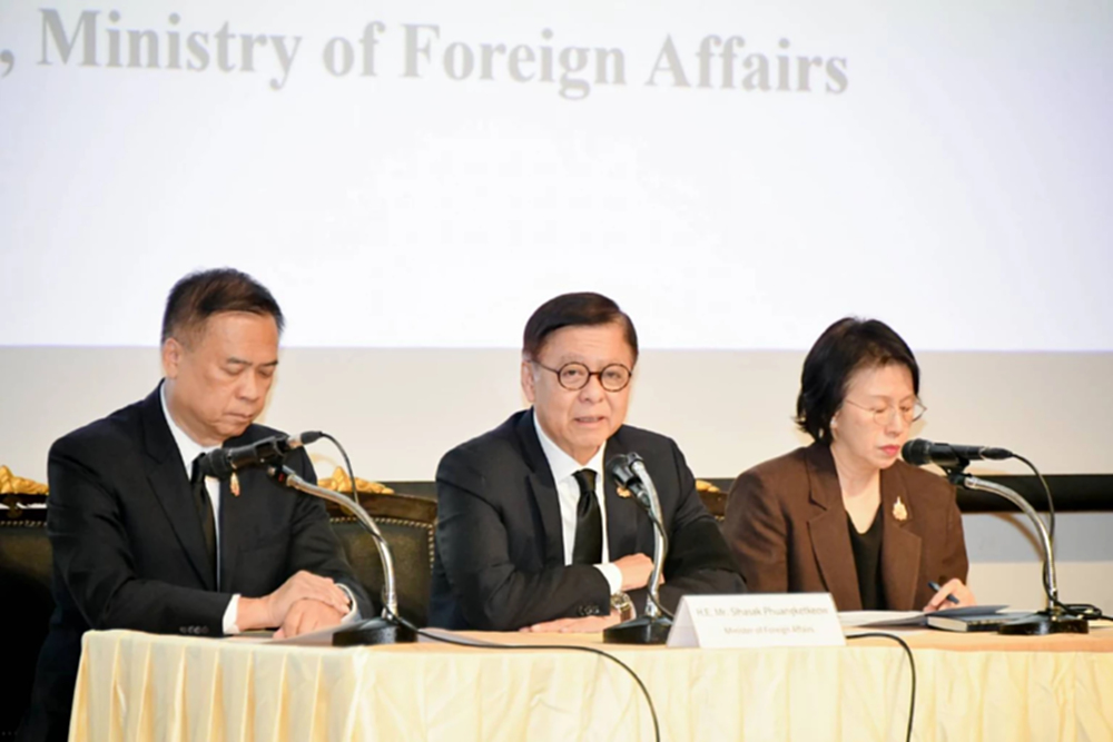 สีหศักดิ์แจงคณะทูตไทยจำเป็นต้องดำเนินการทางทหารถึงที่สุด