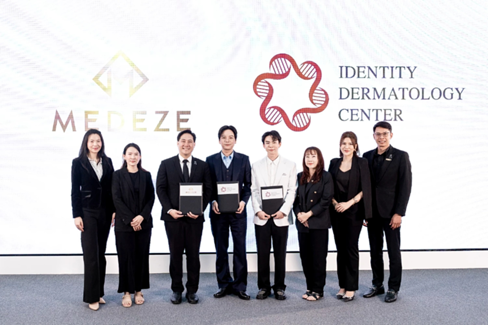 MEDEZE ผนึก Identity Dermatology Center ลงนาม MOU ยกระดับนวัตกรรม Regenerative Beauty