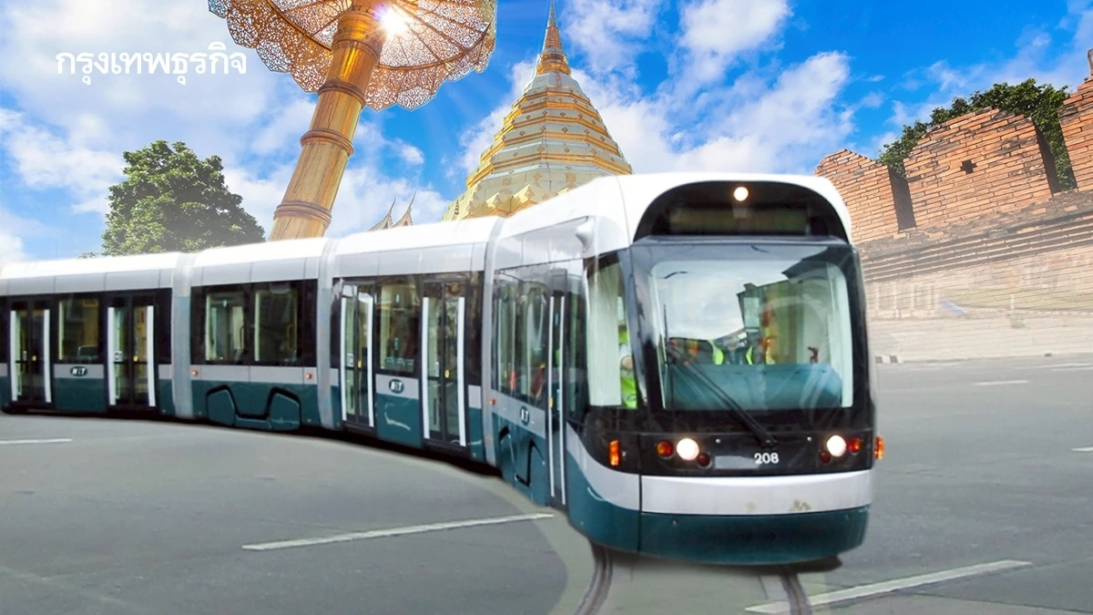 เปิดเส้นทาง 'แทรมเชียงใหม่' ขยายรูทถึง 7 แหล่งท่องเที่ยว