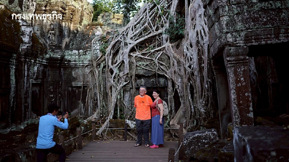 ตรวจสภาพท่องเที่ยวนครวัดหลังเหตุปะทะชายแดนไทย-กัมพูชา