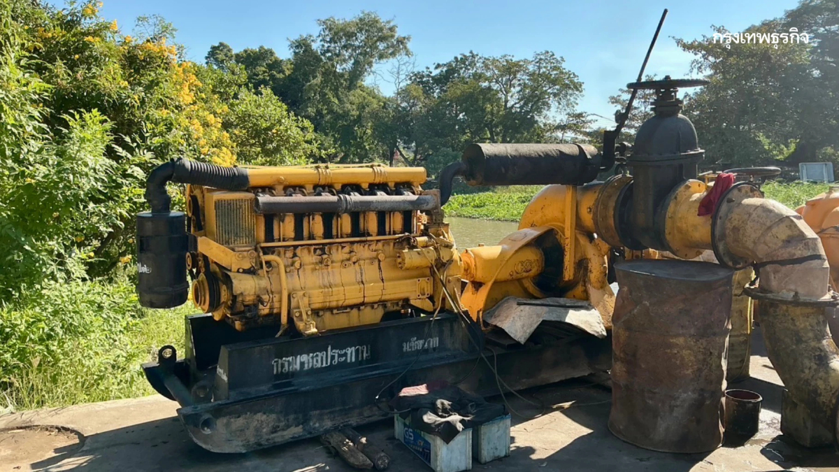 กรมชลประทาน เร่งระบายน้ำ ลดผลกระทบภาคกลาง เดินหน้าส่งน้ำฤดูแล้งให้เกษตรกร