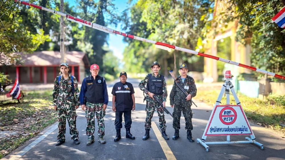 เฝ้าระวัง 20 หมู่บ้านเสี่ยงภัย พื้นที่ชายแดน หวั่นจรวด-โดรนพลีชีพ