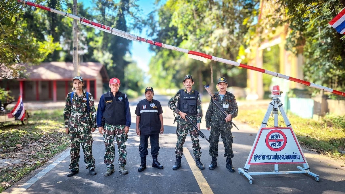 เฝ้าระวัง 20 หมู่บ้านเสี่ยงภัย พื้นที่ชายแดน หวั่นจรวด-โดรนพลีชีพ