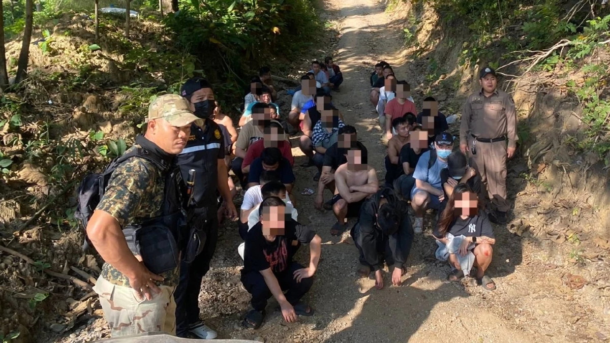 ลั่นไทยไม่ใช่ที่พักอาชญากร สกัดจับแก๊งต่างชาติหนีกวาดล้าง เข้าเมืองล็อตใหญ่