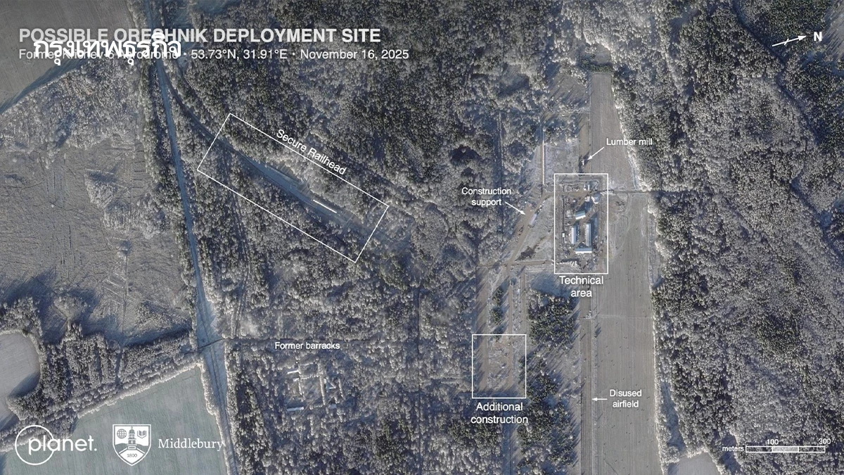 นักวิจัยชี้ รัสเซียส่อติดตั้งขีปนาวุธเหนือเสียงรุ่นใหม่ในเบลารุส