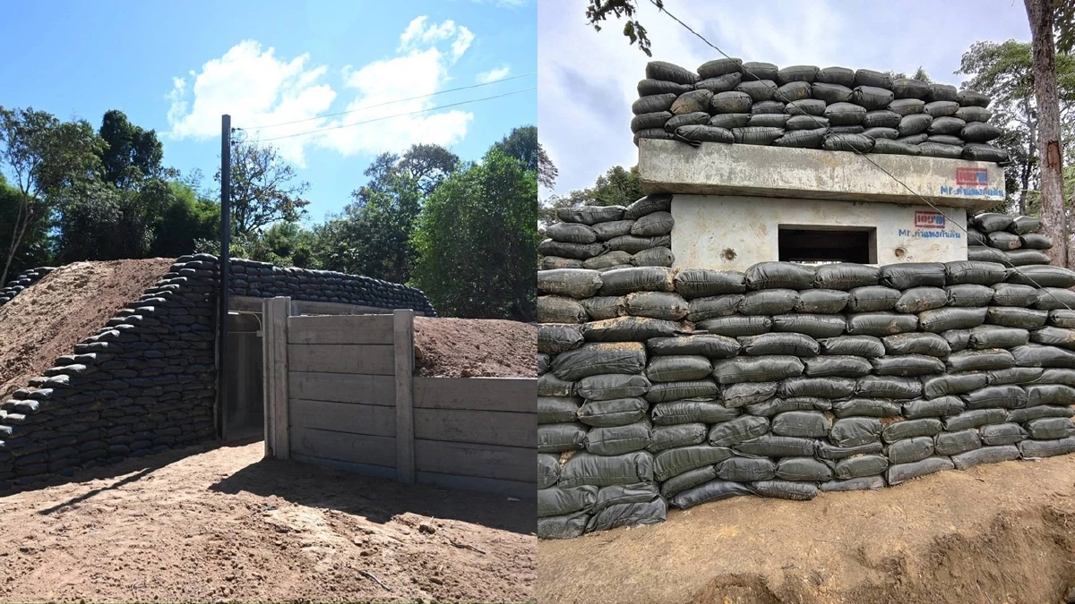 จากพระกรุณาฯ กองทุนหทัยทิพย์ สร้างถนน-รั้วชายแดนแล้ว 8 กม. บังเกอร์ 428 แห่ง