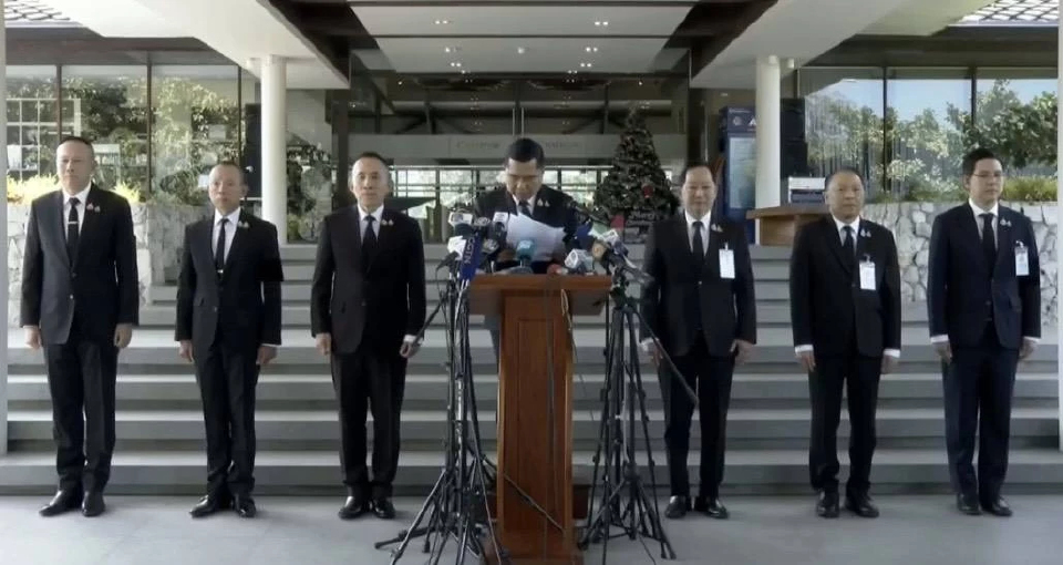 'พล.อ.ณัฐพล' แถลงไทยบรรลุเงื่อนไข 3 ข้อ 'กัมพูชา' ประกาศหยุดยิงก่อน