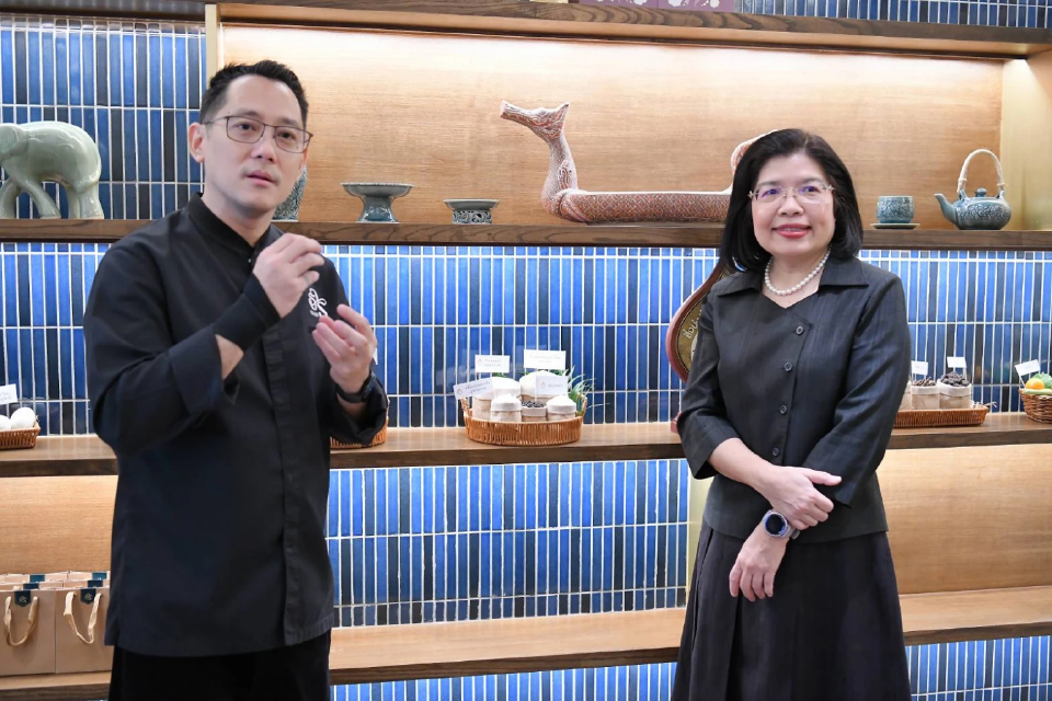 กรมทรัพย์สินทางปัญหา ชวนทานเมนูเGI ฉบับไฟน์ไดนิ่ง “ ร้านธาร” ดันสินค้า GI ไทยสู่ตลาดพรีเมียม