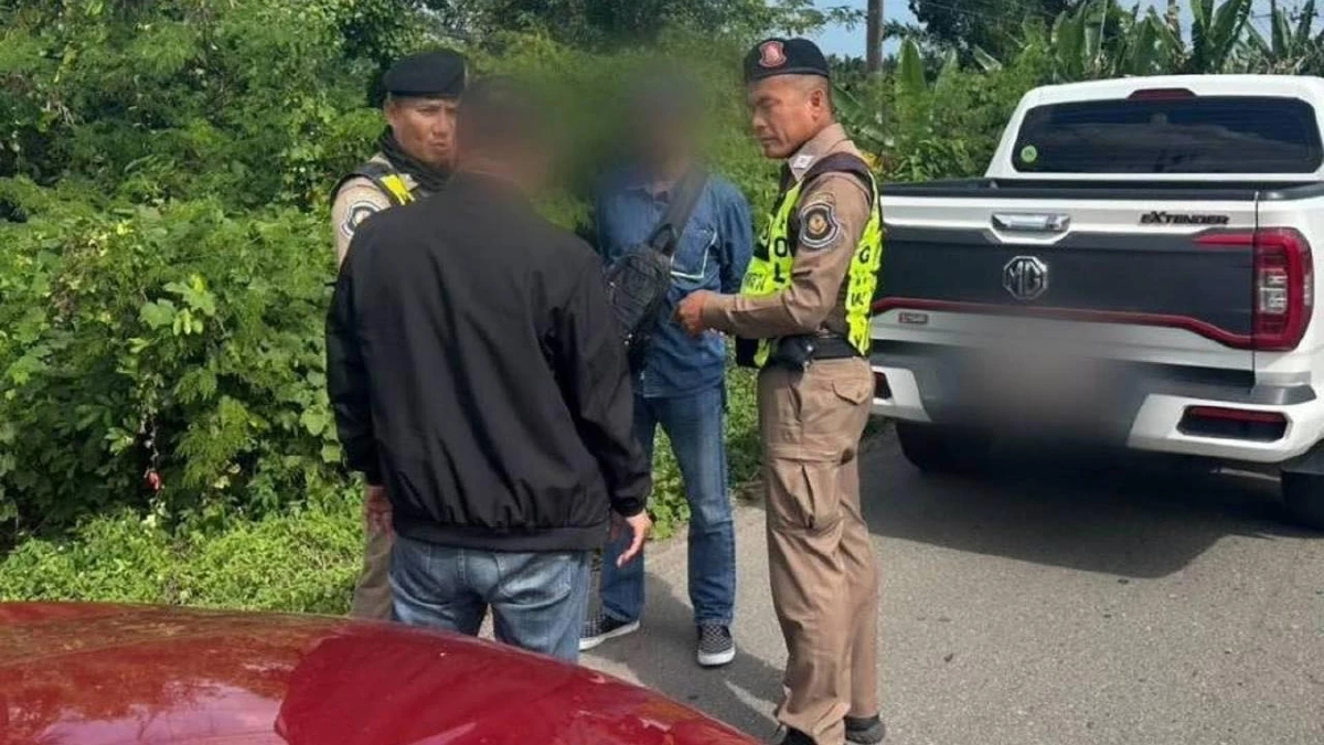 บุกรวบ 2 ตามหมายจับ คดีแอบอ้างเป็นตำรวจ รีดไถนักท่องเที่ยว