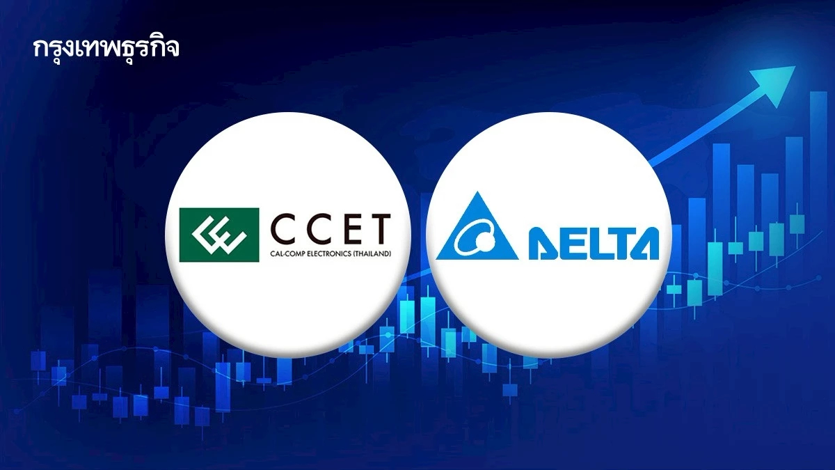8 หุ้นชิ้นส่วนฯ บวกคึก CCET-DELTA พุ่งนำ 5.78% ค่าเงินบาทเริ่มนิ่ง จับตาลุ้นส่งออกดีกว่าคาด