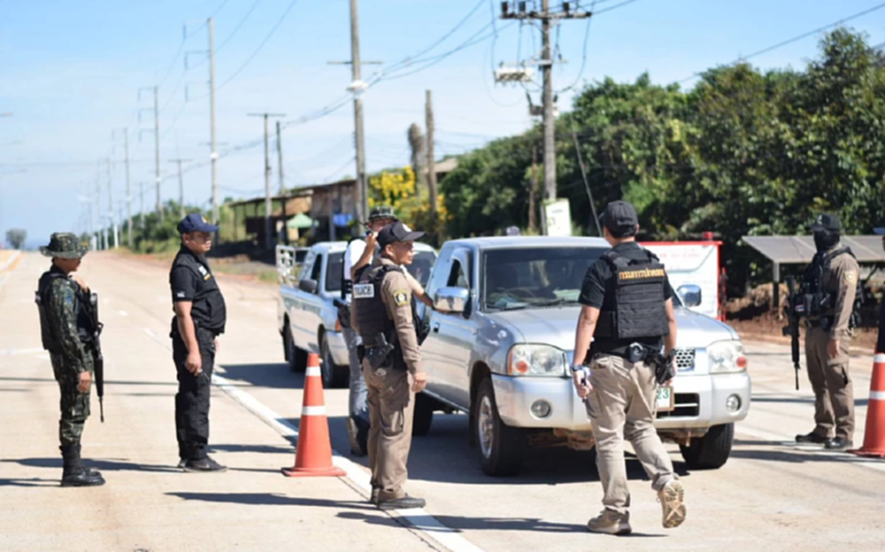 อ.น้ำยืน ตั้งจุดสกัด-ลาดตระเวนเข้ม 24 ชม. รับมือสถานการณ์ชายแดน