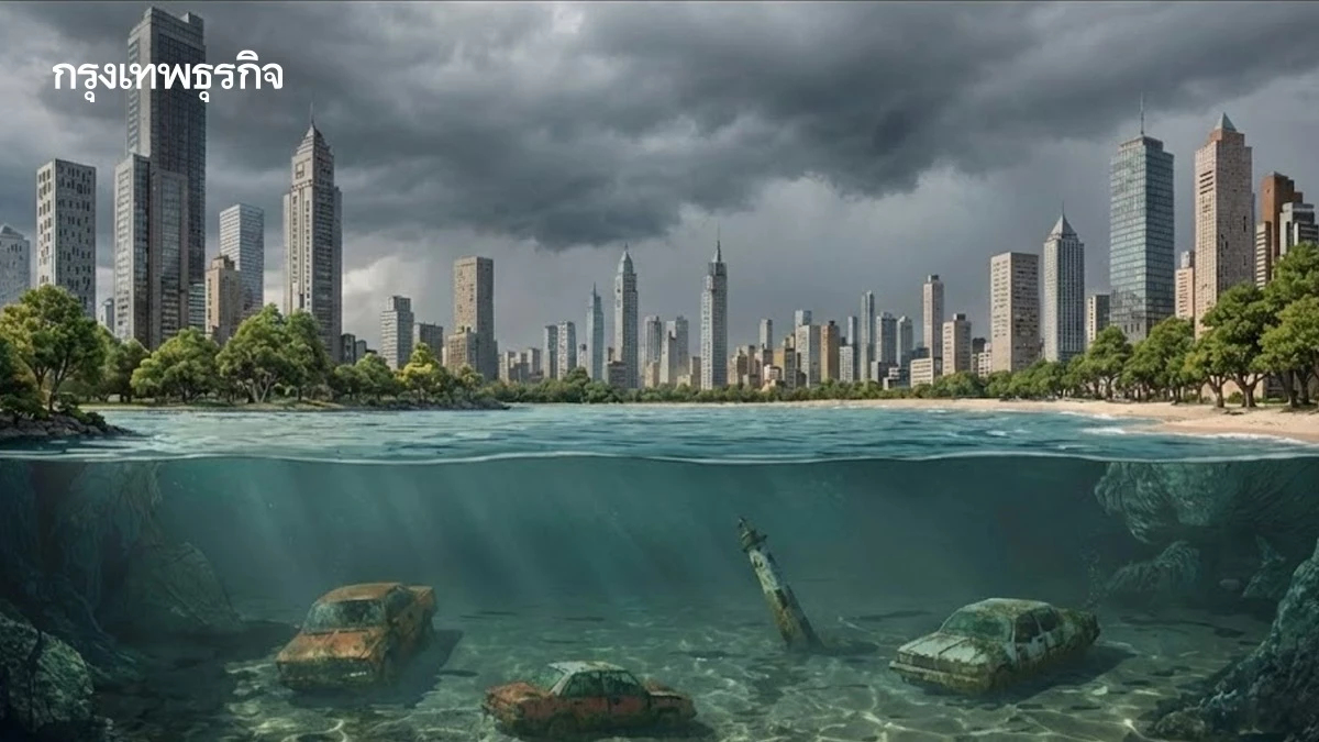 โลกร้อนเร่งน้ำท่วมหลายประเทศหนักเกินคาด ยุคภัยพิบัติเชื่อมต่อ ทะเล–เมือง
