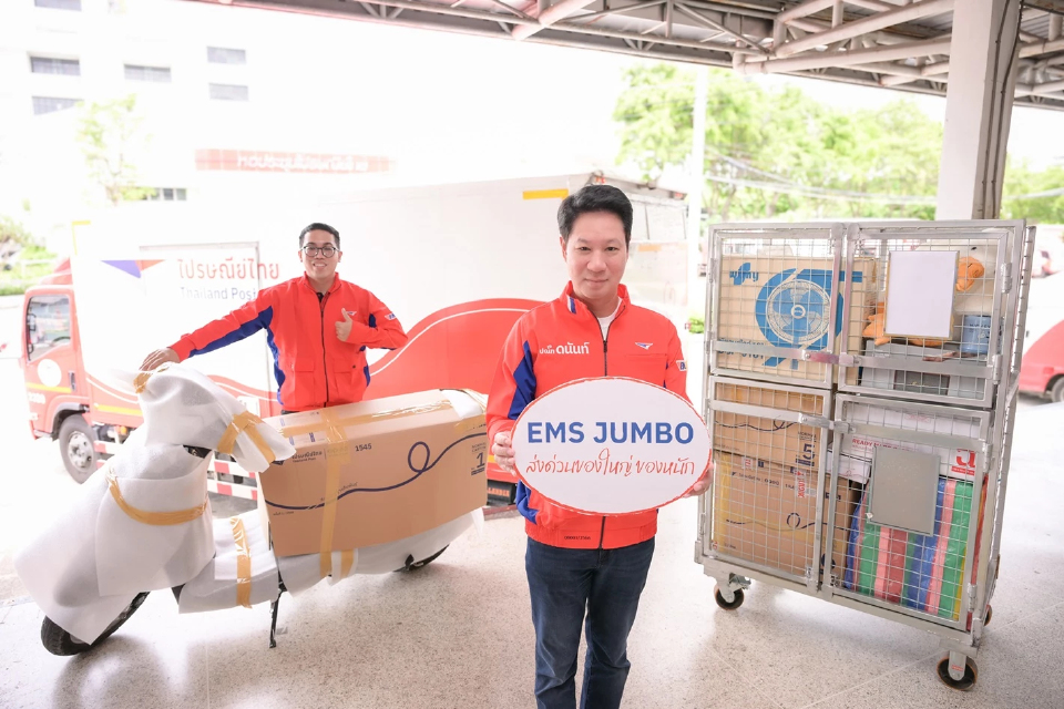 ไปรษณีย์ไทยเผย 'มอไซค์' แชมป์ของไซส์ยักษ์ที่ผู้บริโภคส่งกลับบ้านช่วงเทศกาลปีใหม่