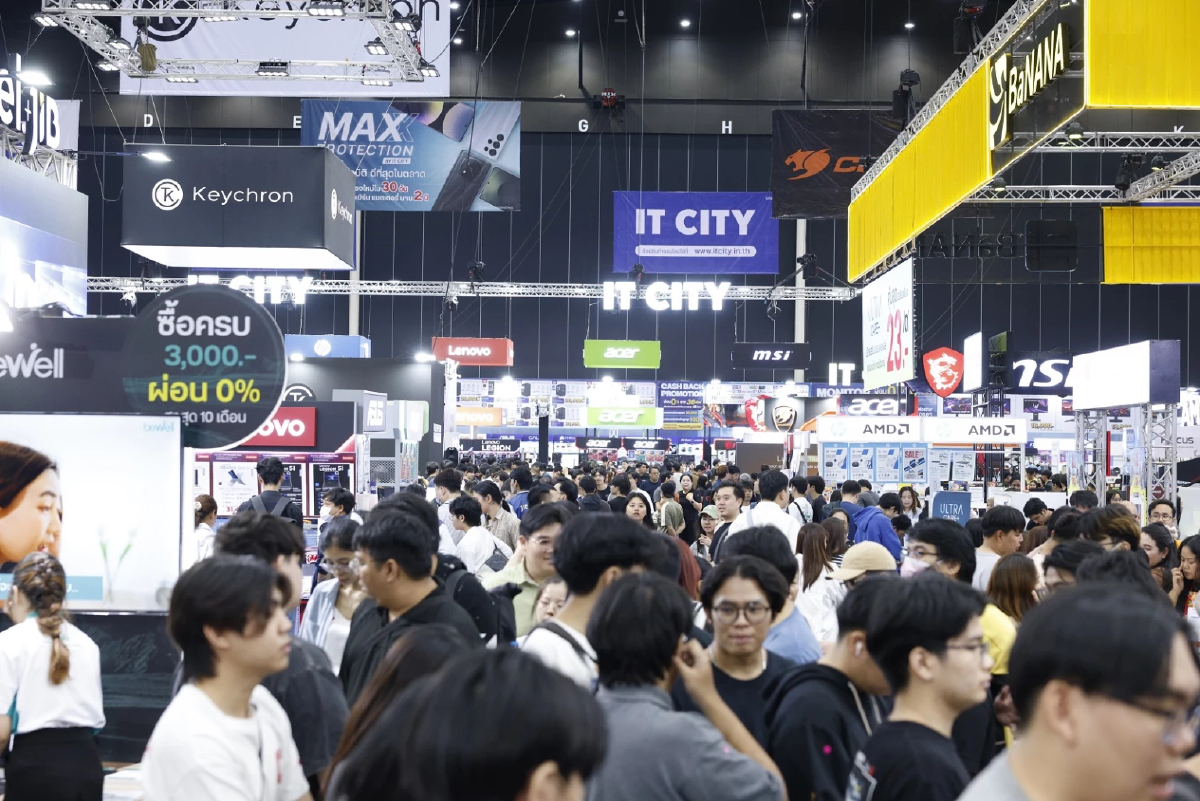 ตลาดไอทีไทยยังแรง 'COMMART' เผย 4 วันยอดเงินสะพัด 3 พันล้านบาท